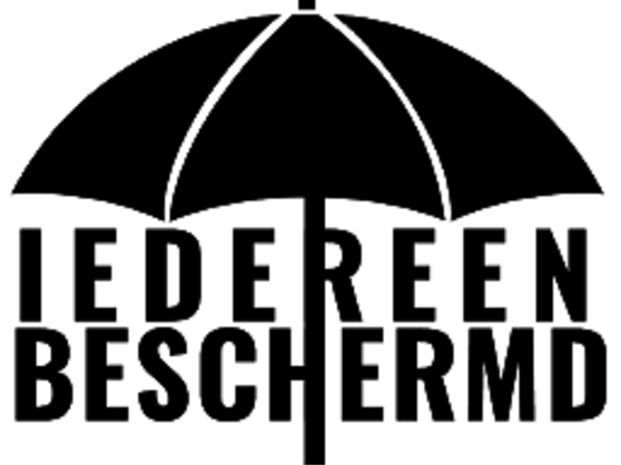 parapluie iedereen beschermd